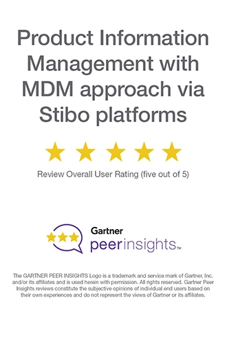 Gartner Product Information Management with MDM approach via Stibo Systems